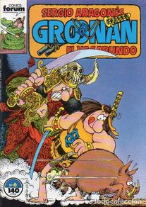 Cómics: GROONAN vol.1 nº 6 - Forum. GROO. SERGIO ARAGONES.